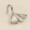 YLVA LI Embla Leaf Charm – Silver