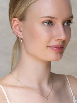 YLVA LI Essential Diamond Örhängen – Silver 8672