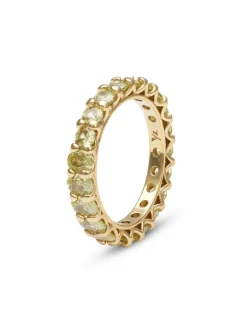 YLVA LI Julien Peridot Ring Guld 3022