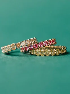 YLVA LI Julien Peridot Ring Guld 3022