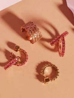YLVA LI Julien Örhängen Peridot Guld 6092