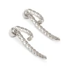YLVA LI Mademoiselle Örhängen Crystal Silver 6051