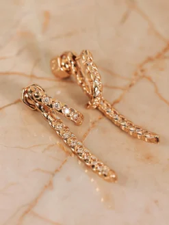 YLVA LI Mademoiselle Örhängen Crystal Guld 6052