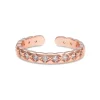 YLVA LI Mademoiselle Ring Crystal Rosé 3073