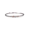 YLVA LI Meadow Armband Silver Champagne 5053