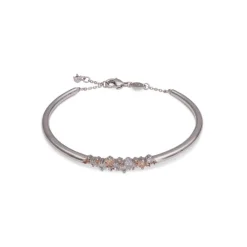 YLVA LI Meadow Armband Silver Champagne 5053