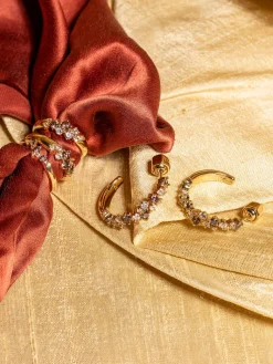 YLVA LI Meadow Ring Chestnut – Guld