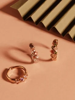 YLVA LI Meadow Ring Peridot – Guld