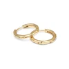 YLVA LI Petite Bertha Örhängen Light Champagne Guld 6031