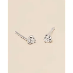 YLVA LI Signature Stud Diamond Örhängen 2,9mm – Silver 8624
