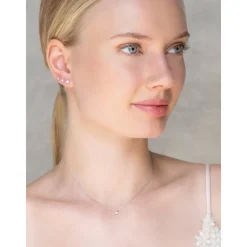 YLVA LI Signature Stud Diamond Örhängen 2,9mm – Silver 8624