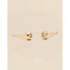 YLVA LI Stud Diamond Örhängen – Gold 8661