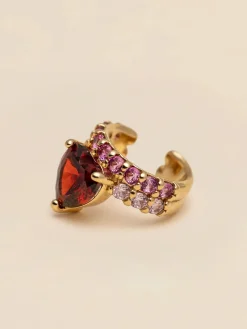 YLVA LI Venus Ear Cuff – Garnet