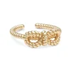YLVA LI Yves Bow Ring Guld 3042