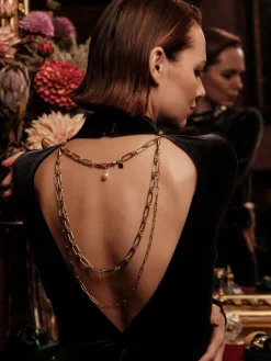 YLVA LI Yves Halsband Guld 4002