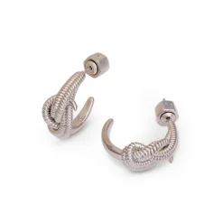 YLVA LI Yves Knot Örhängen Silver 6112